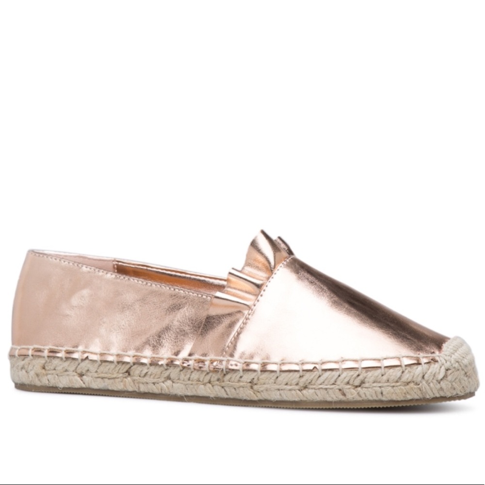 Rose gold espadrilles (New) - Picture 2 of 4